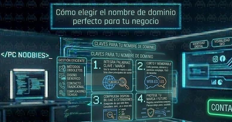 Cómo elegir el nombre de dominio perfecto para tu negocio