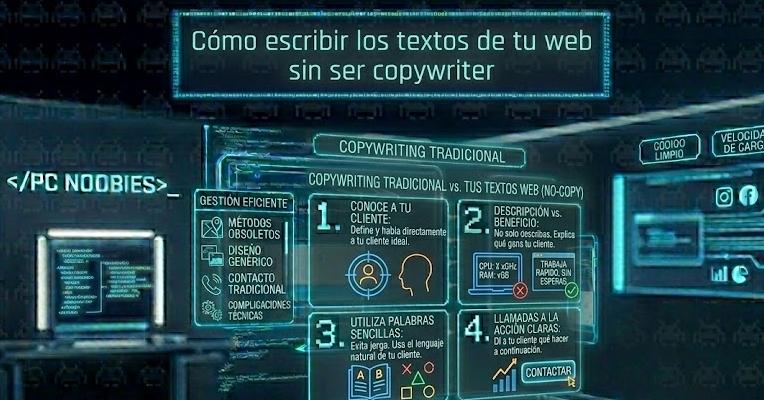 Cómo escribir los textos de tu web sin ser copywriter