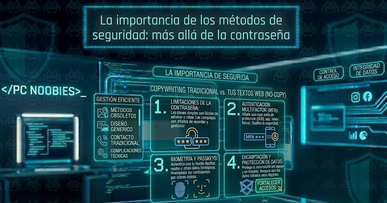 La importancia de los métodos de seguridad: más allá de la contraseña