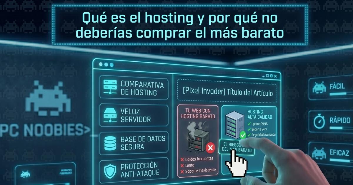 Qué es el hosting y por qué no deberías comprar el más barato